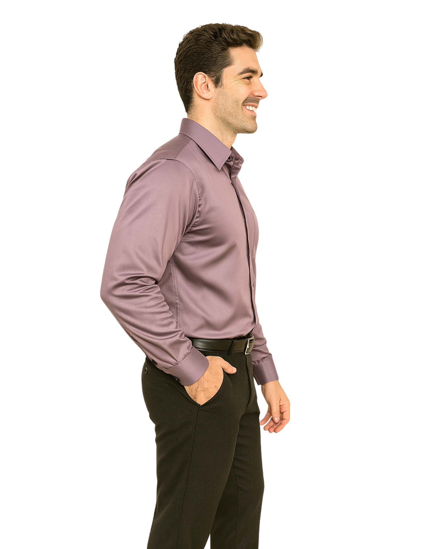 Satin Ease Cotton Shirt