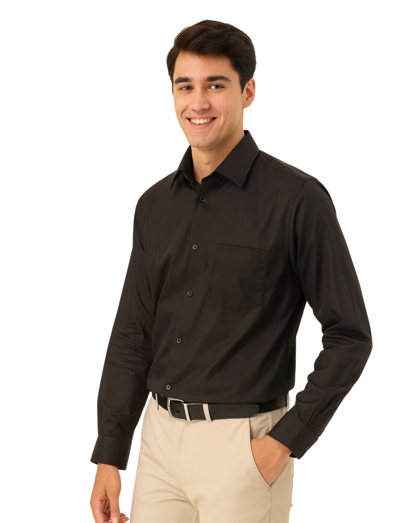 Twill Edge Cotton Shirt