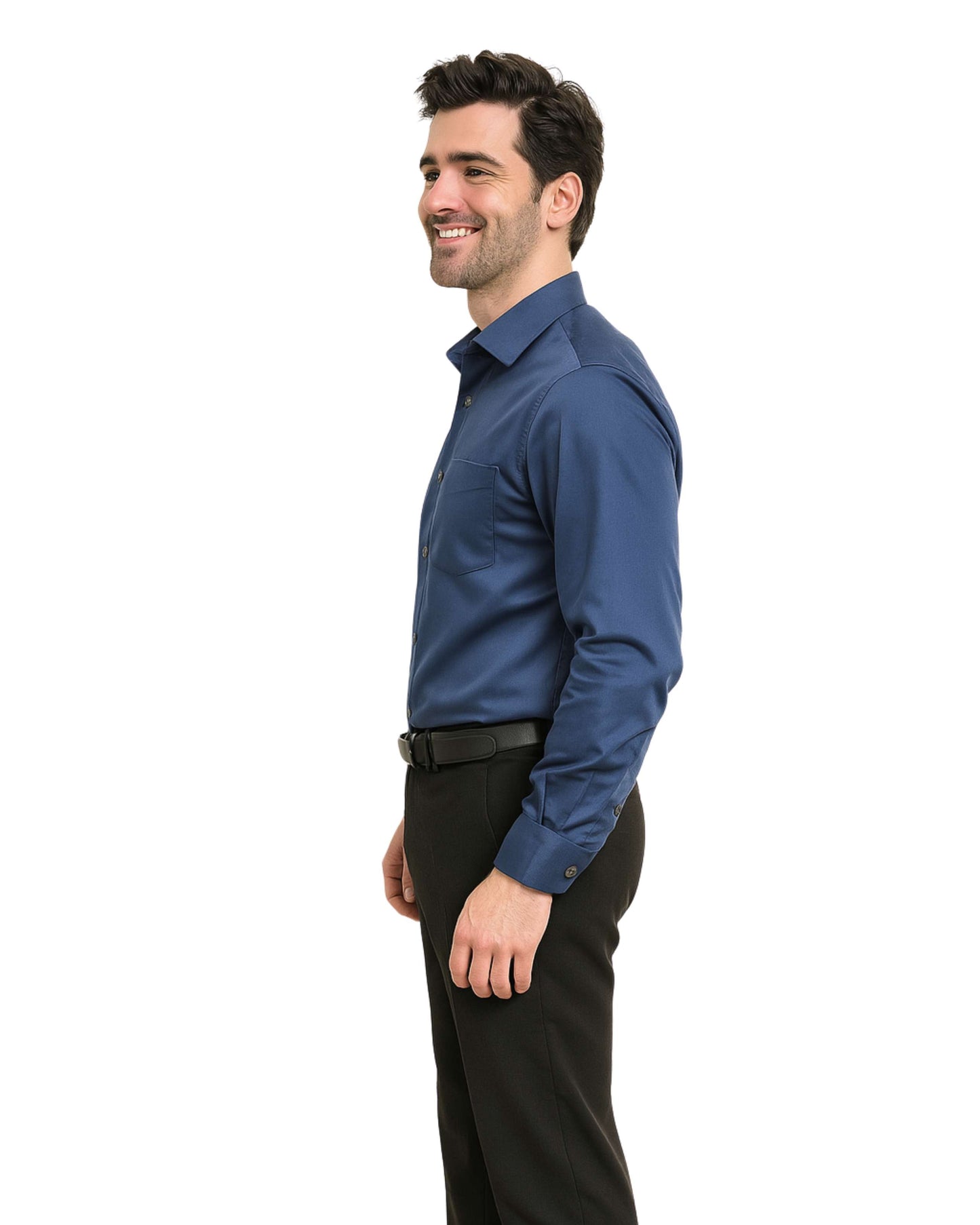 Satin Ease Cotton Shirt