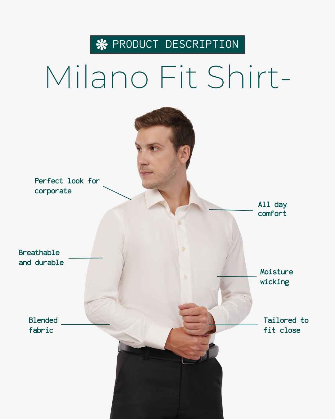 Corcul Men Milano Fit Shirt
