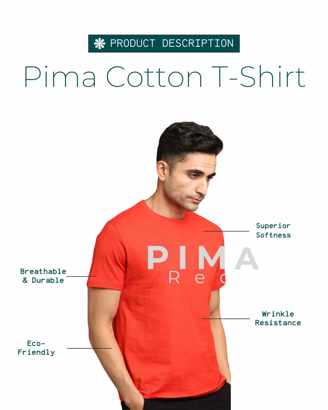 Corcul Men PIMA Cotton T-Shirt