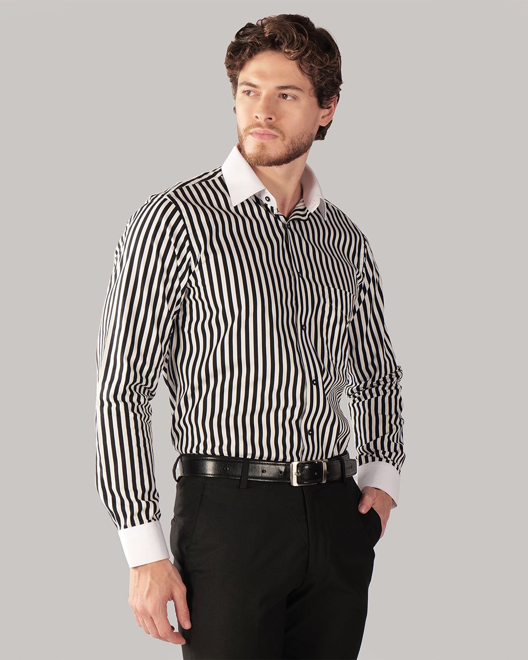 Vertical Stripe Shirt