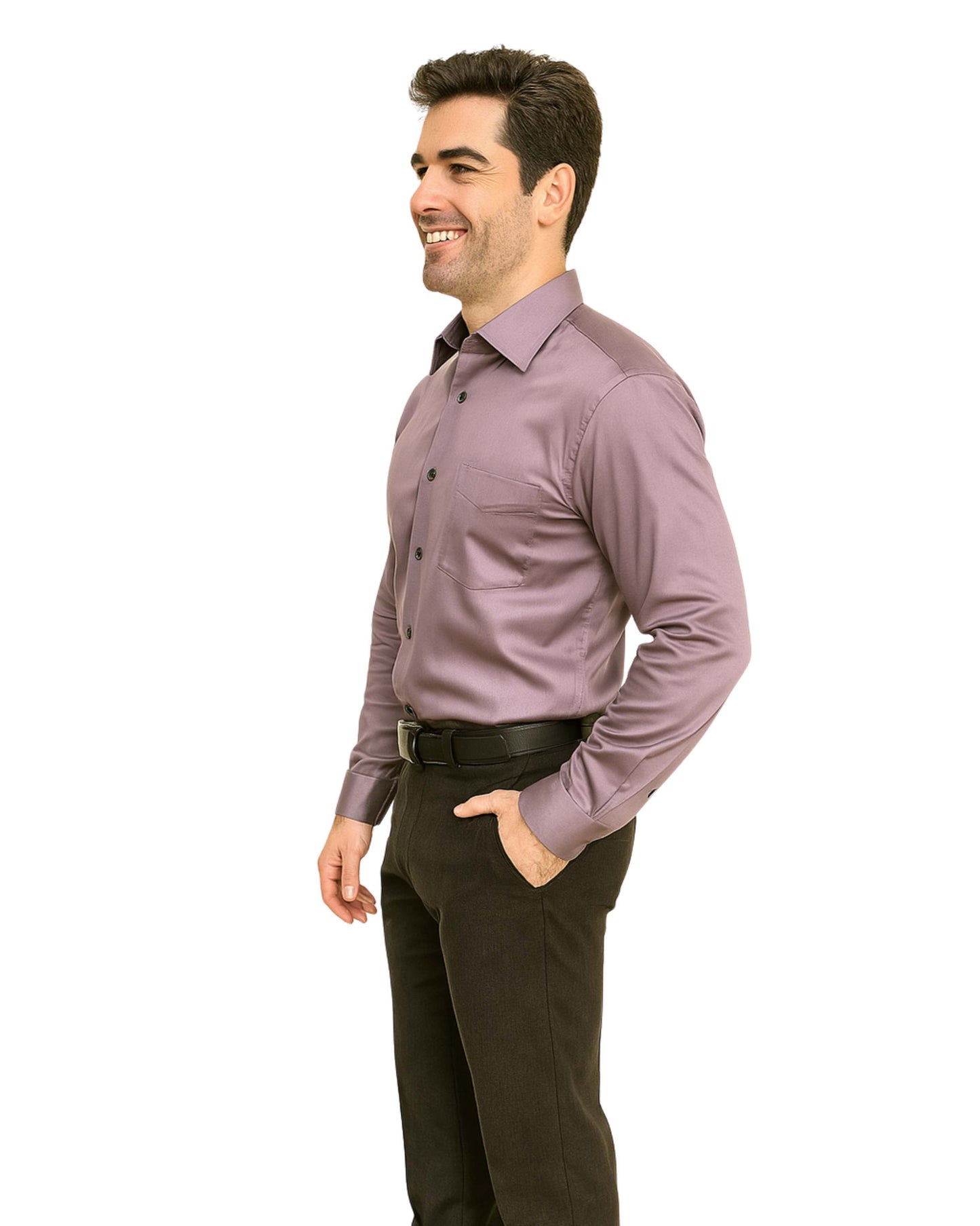 Satin Ease Cotton Shirt