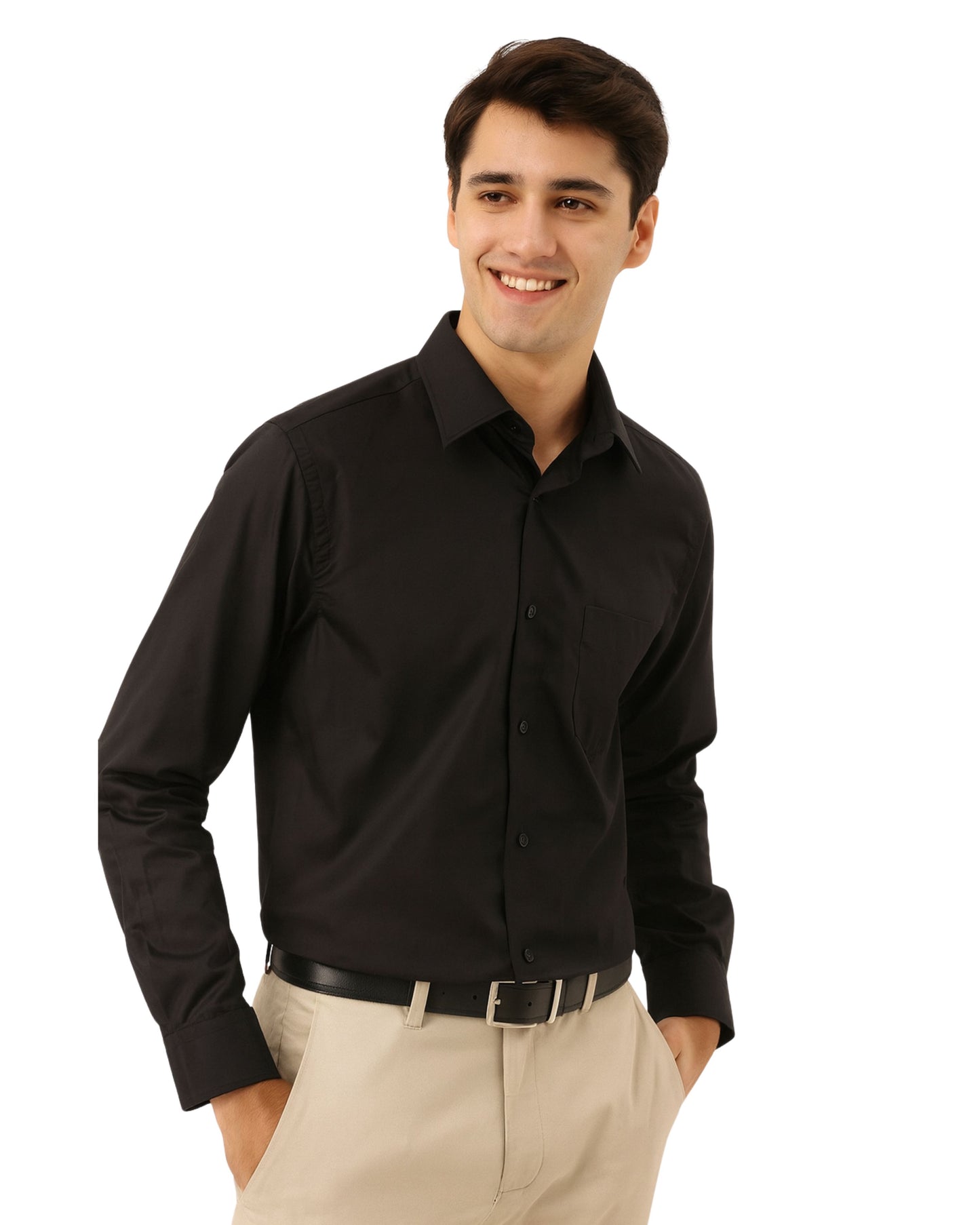 Twill Edge Cotton Shirt