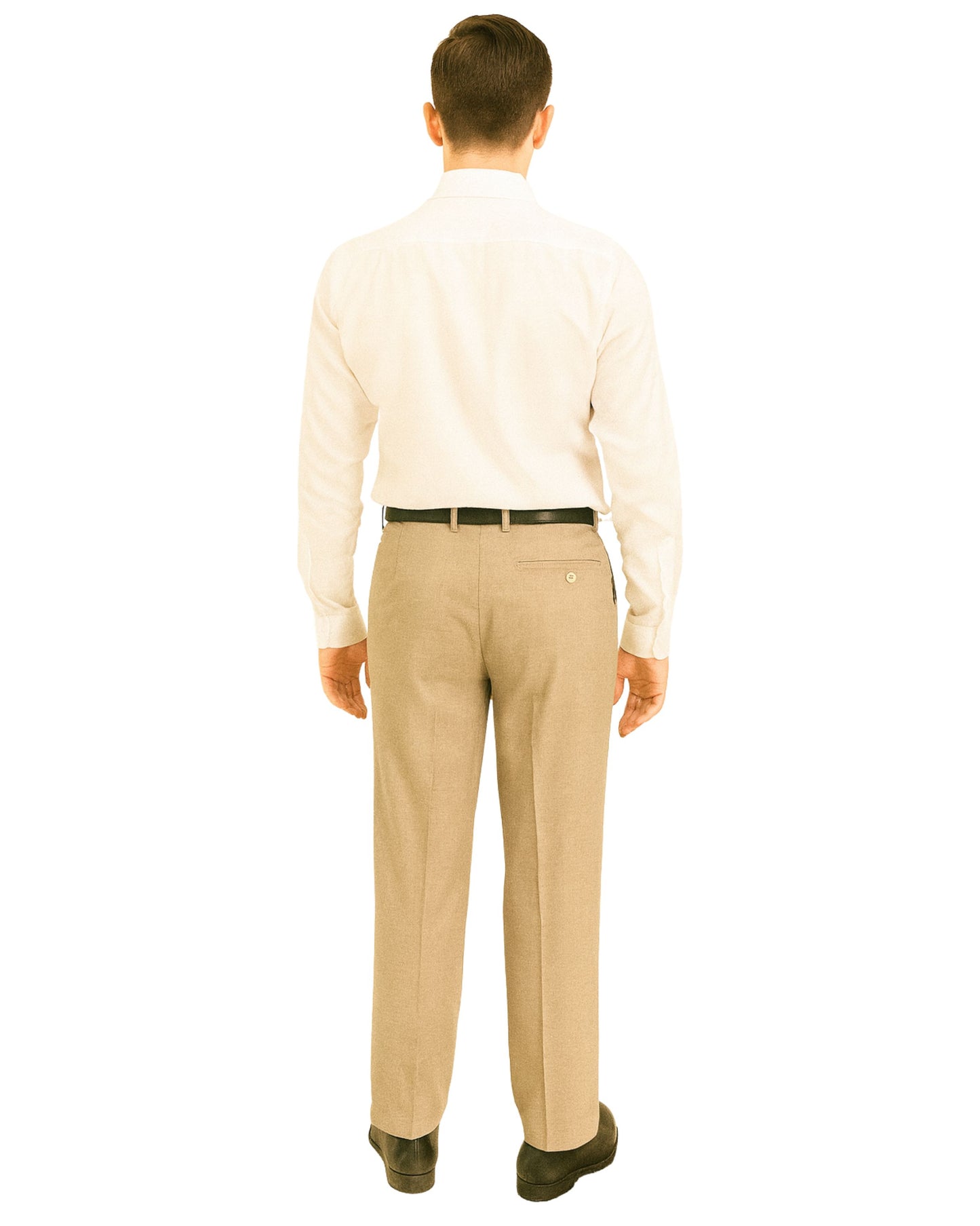 Tailored Trouser - Khaki (Two Way Lycra)