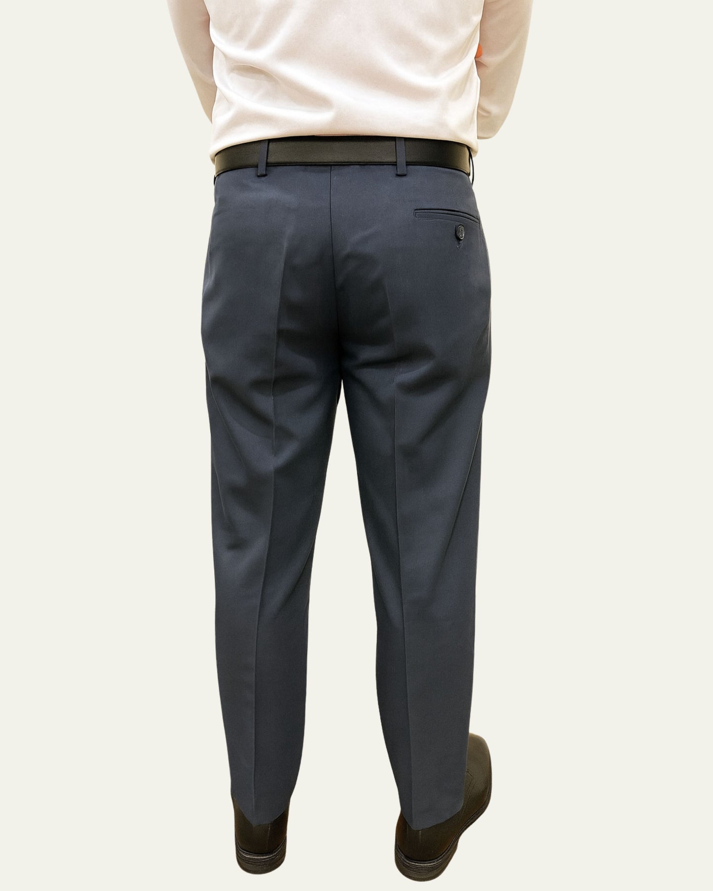 Tailored Trouser - Blue (Two Way Lycra)