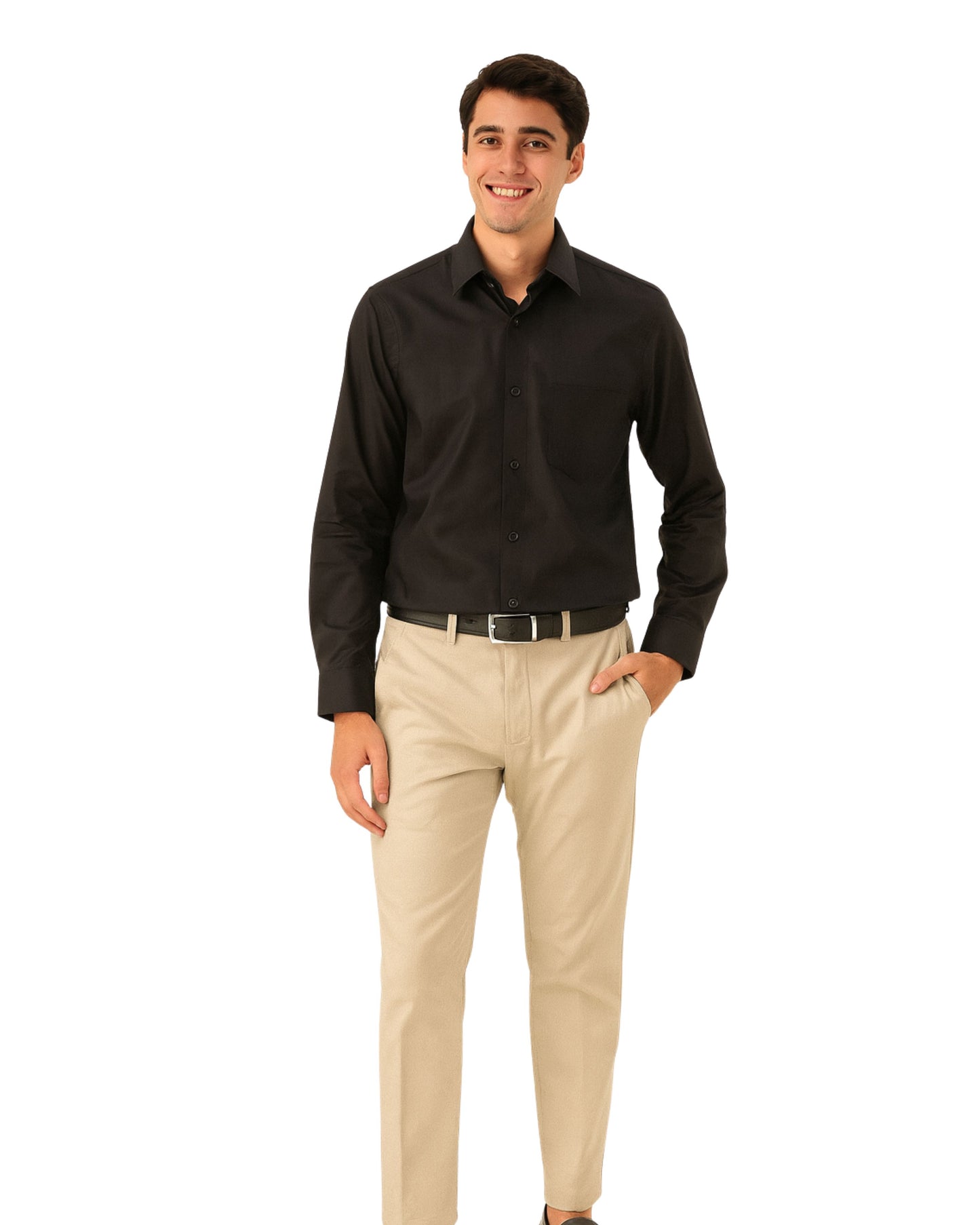 Twill Edge Cotton Shirt