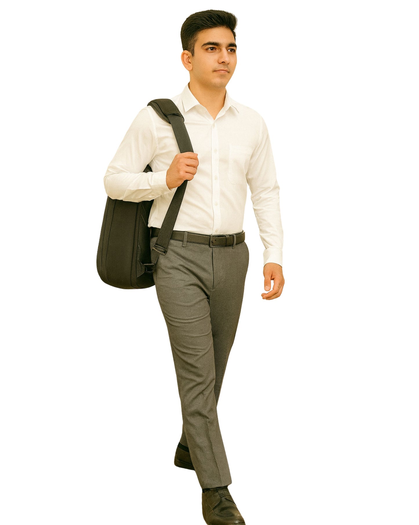 Tailored Trouser - Blue (Two Way Lycra)