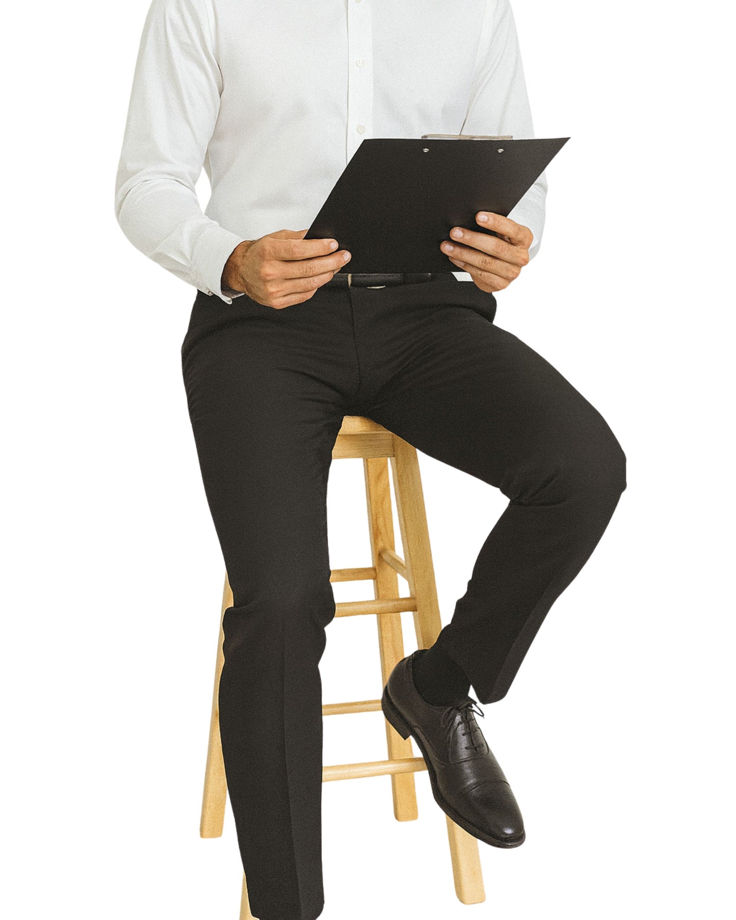 Tailored Trouser - Khaki (Two Way Lycra)