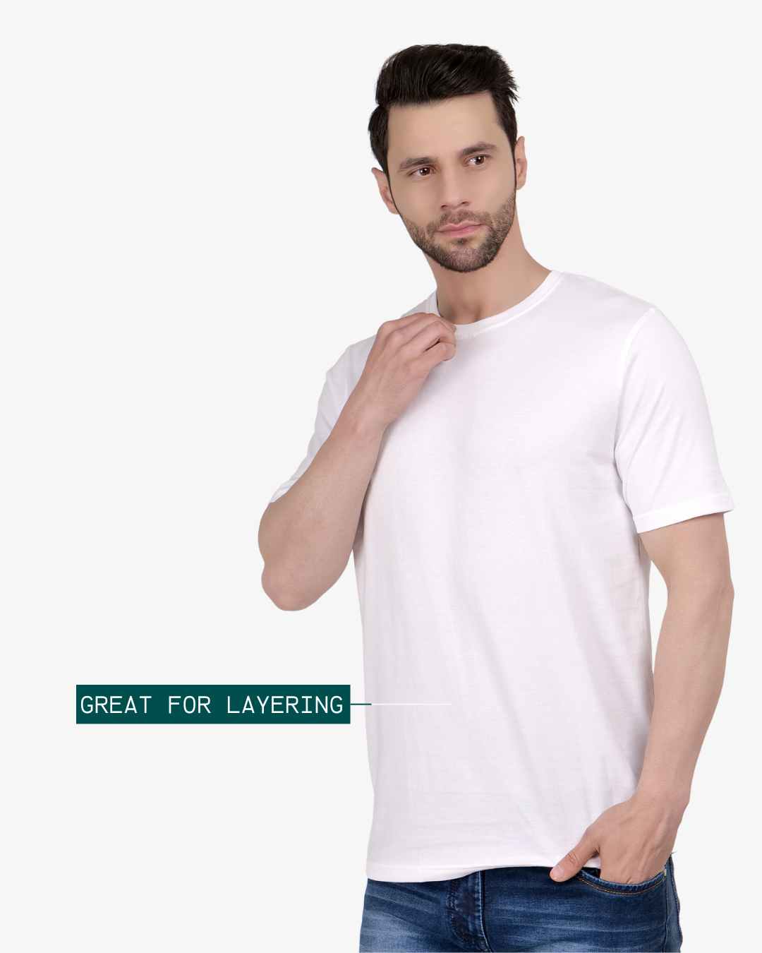 Men Round Neck T-Shirt