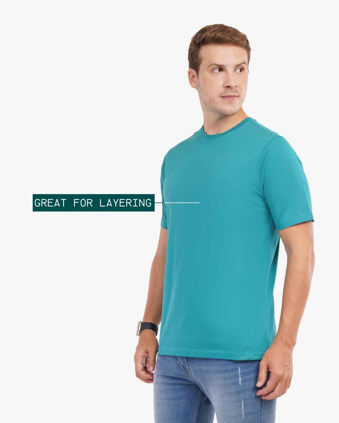 Men Round Neck T-Shirt