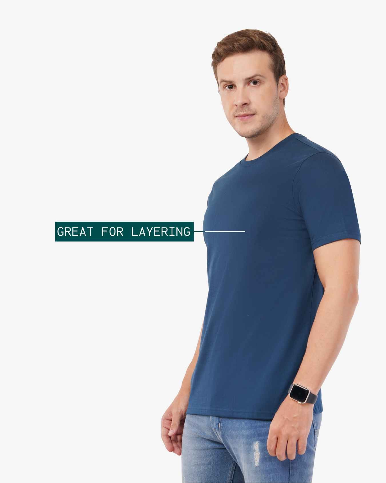 Men Round Neck T-Shirt