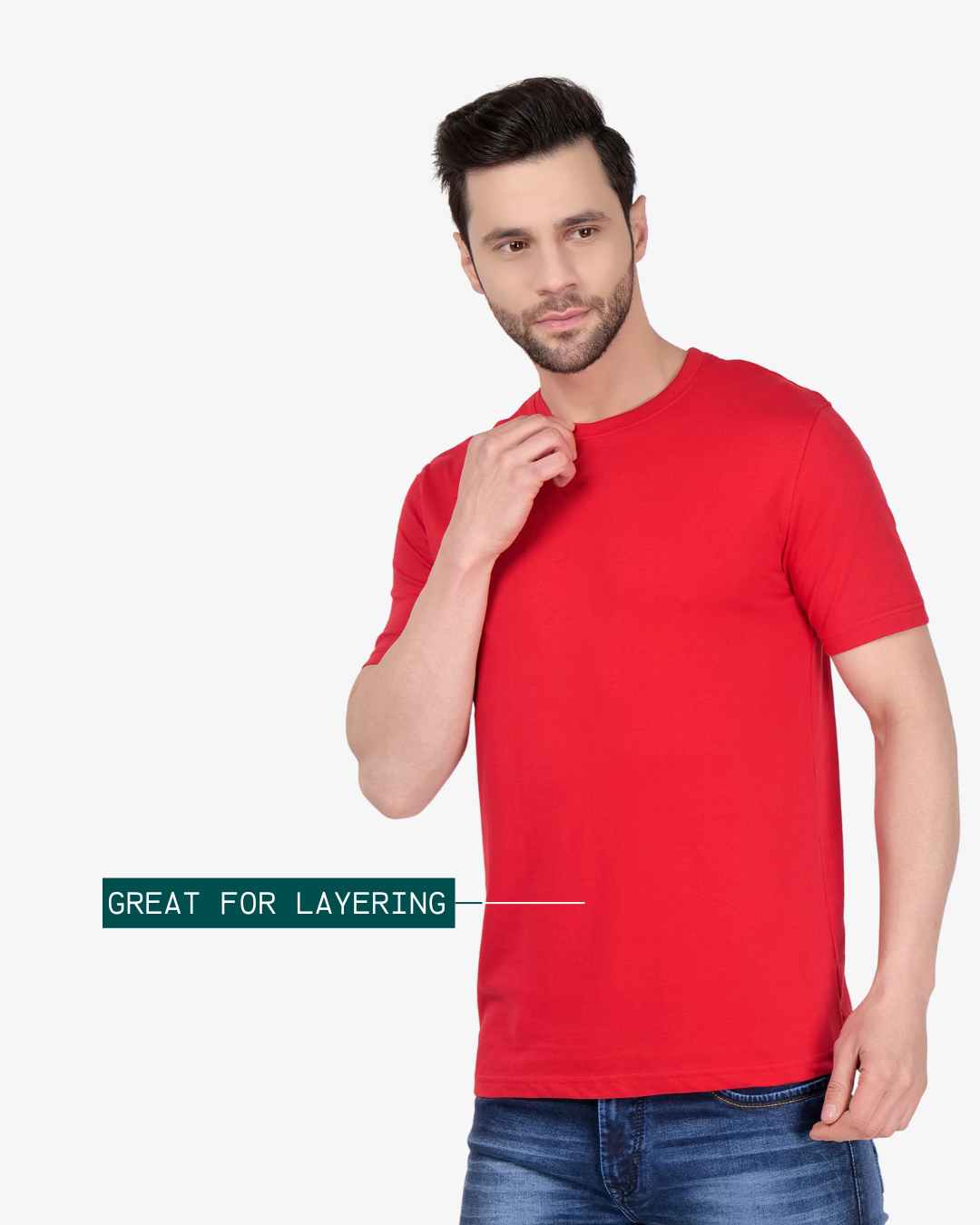 Men Round Neck T-Shirt