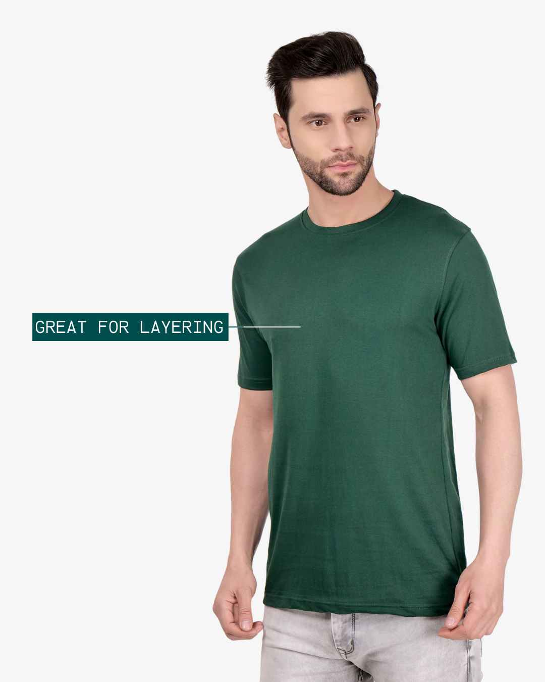 Men Round Neck T-Shirt