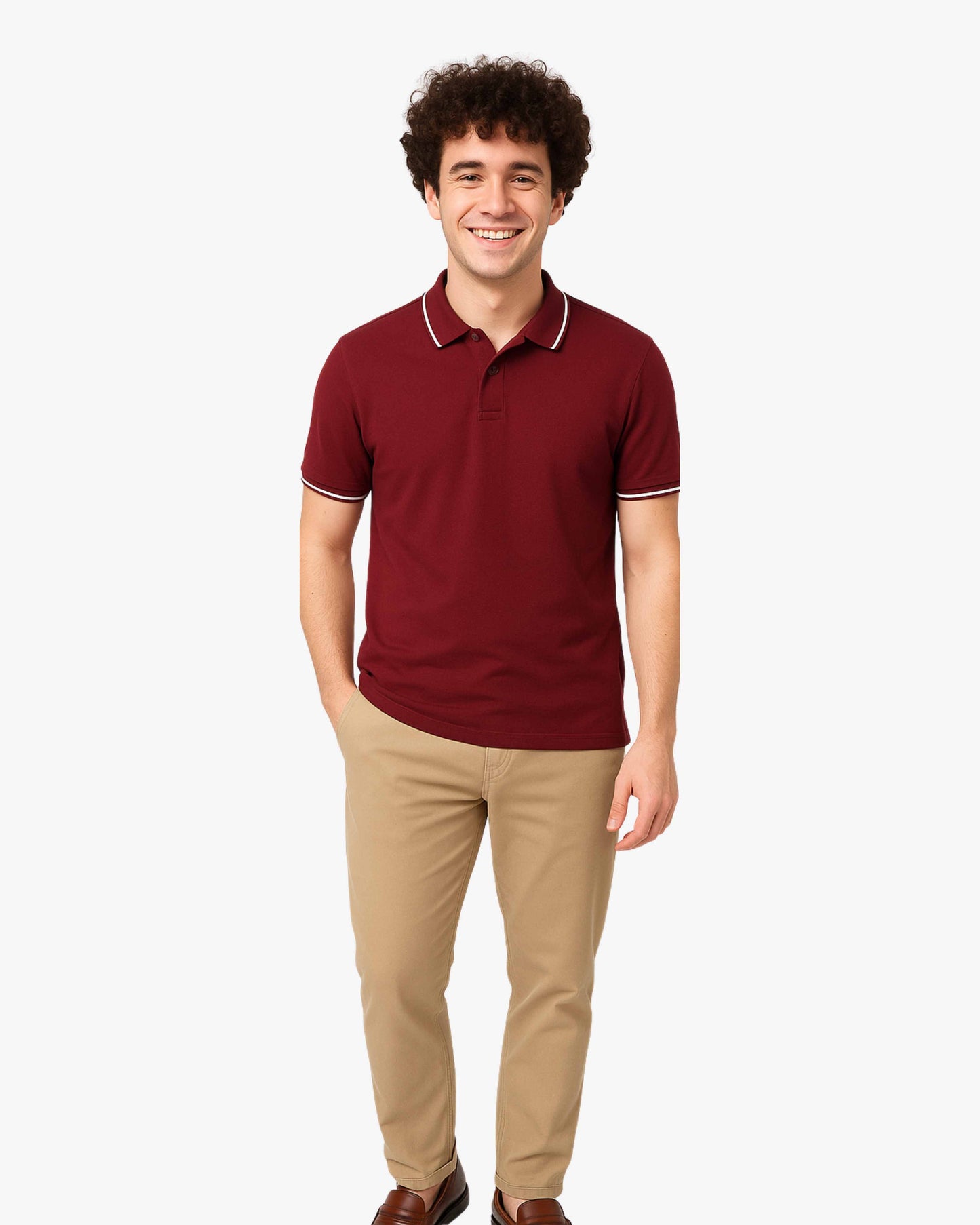 Corcul Men Pima Cotton Polo T-shirt