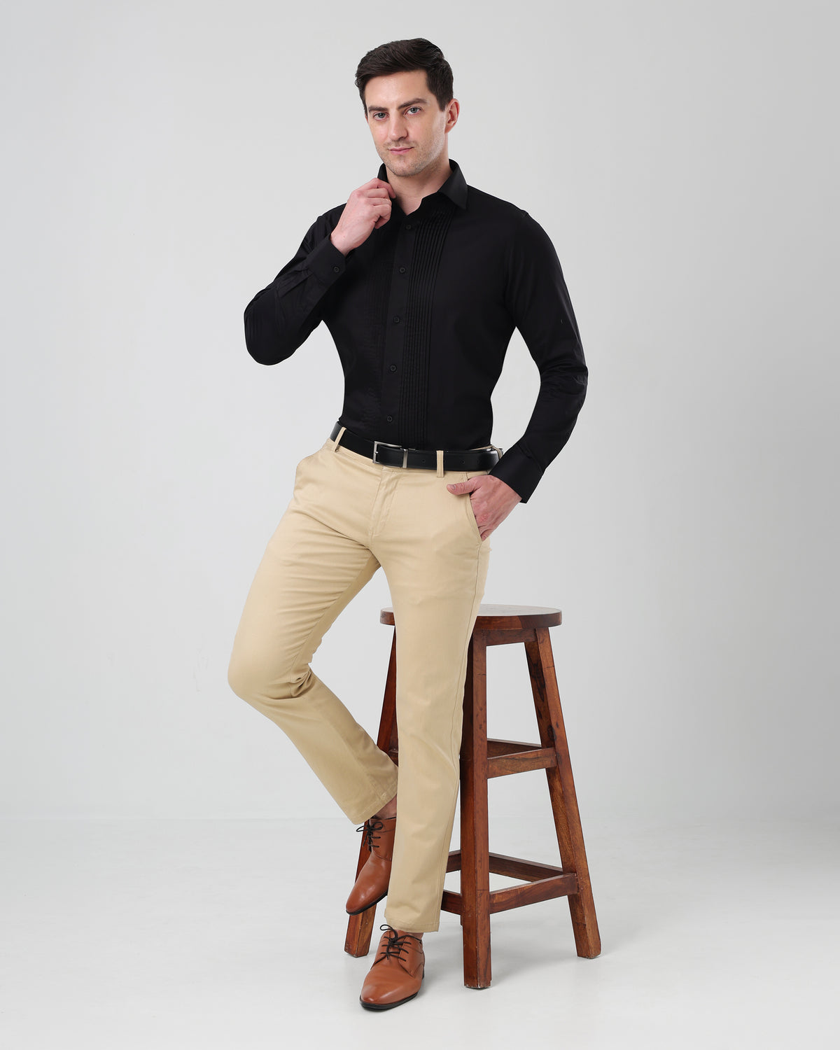Luxe Tuxedo Shirt