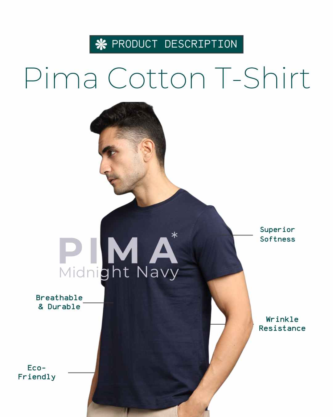 Corcul Men PIMA Cotton T-Shirt