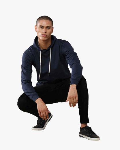 Corcul Men Midnight Navy Hoodie