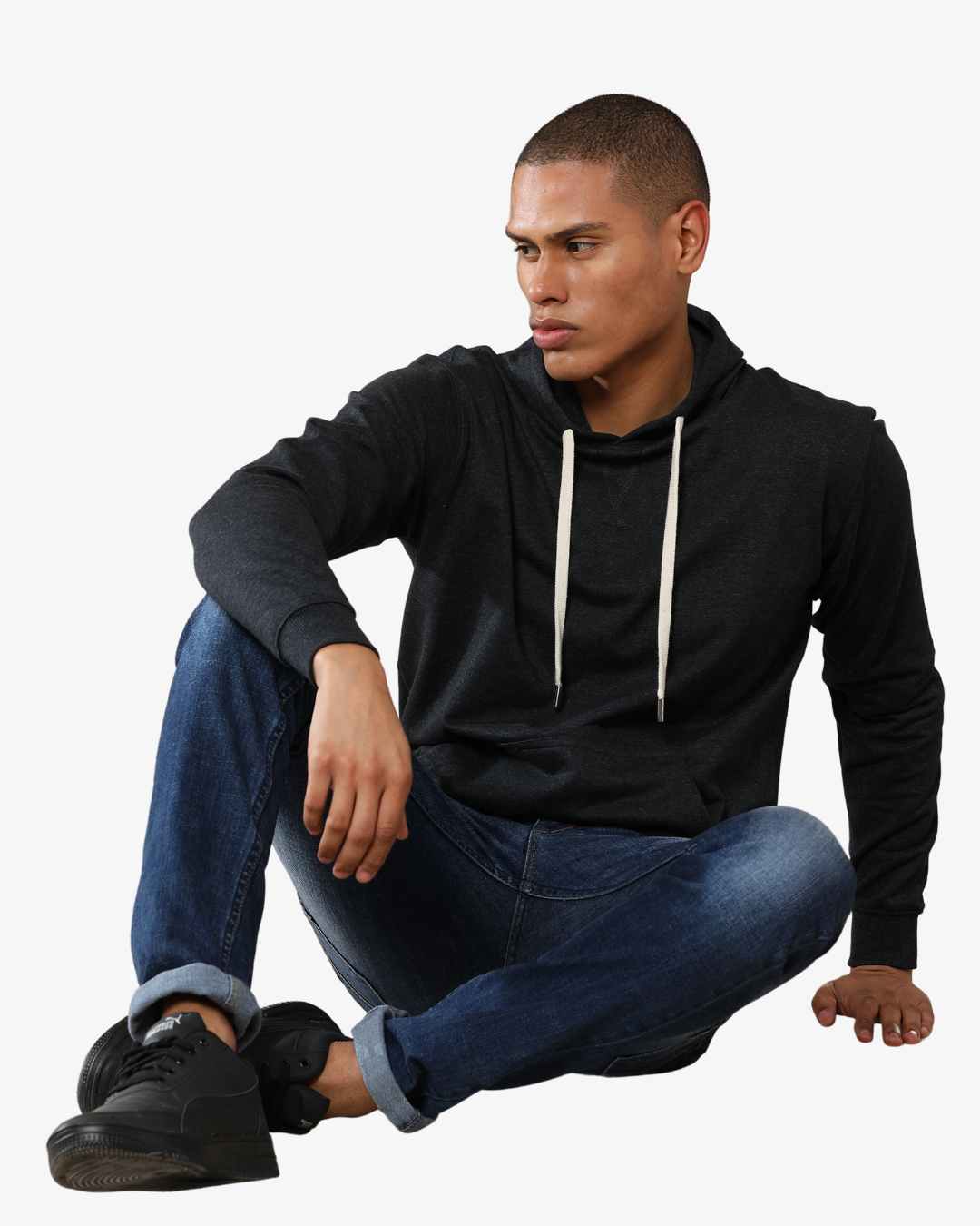 Corcul Men Classic Charcoal Hoodie
