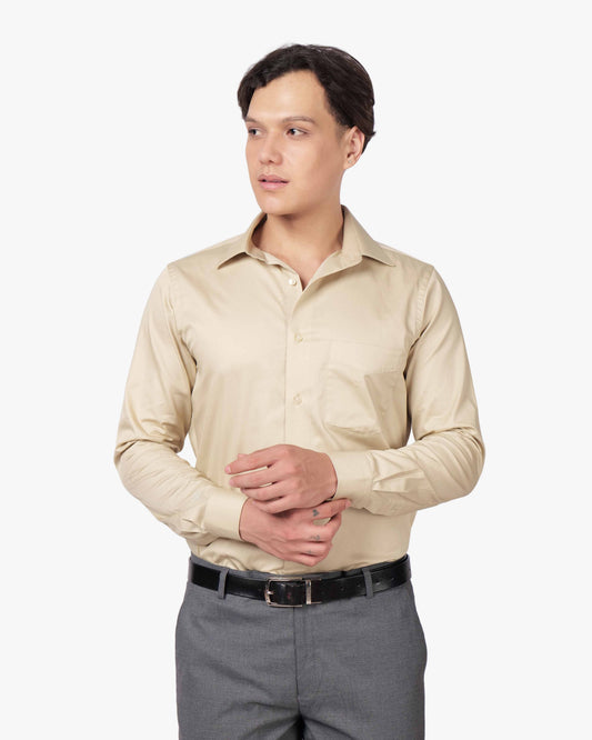 Twill Edge Cotton Shirt