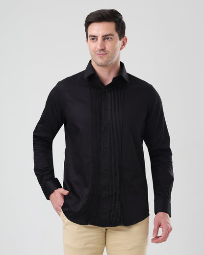 Luxe Tuxedo Shirt