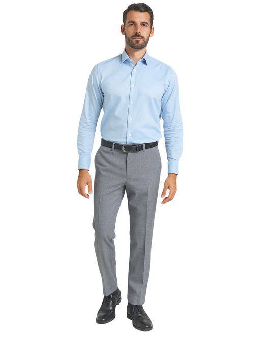 Tailored Trouser - Light Grey (Two Way Lycra)