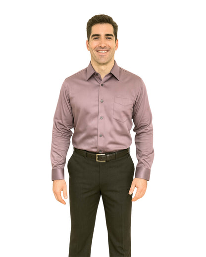 Satin Ease Cotton Shirt