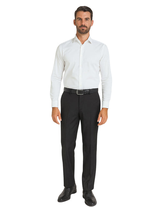 Tailored Trouser - Black (Two Way Lycra)