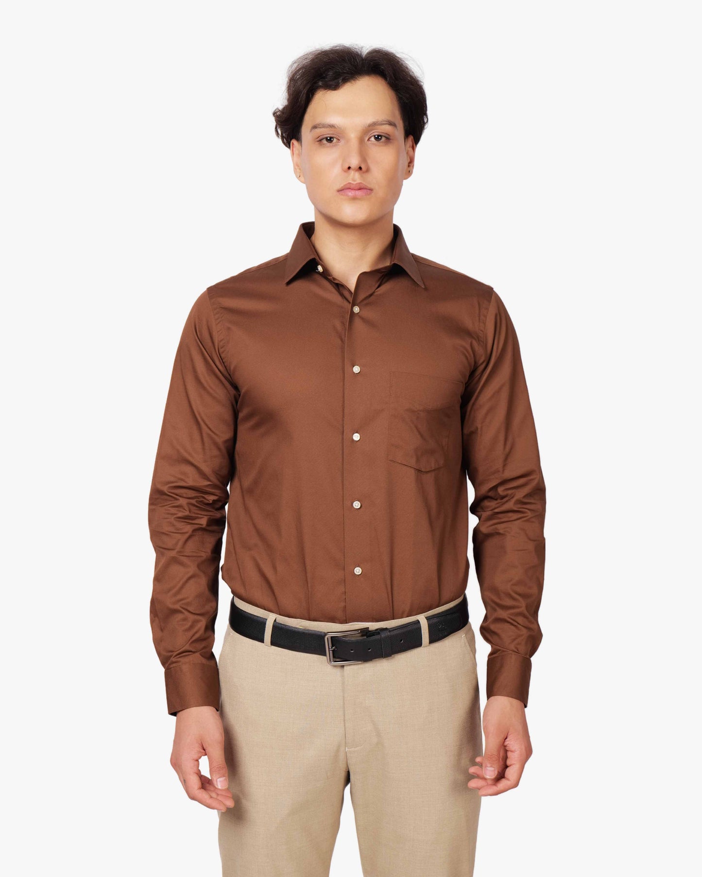 Twill Edge Cotton Shirt