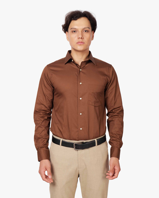Twill Edge Cotton Shirt
