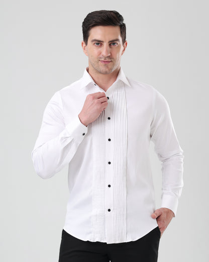 Luxe Tuxedo Shirt