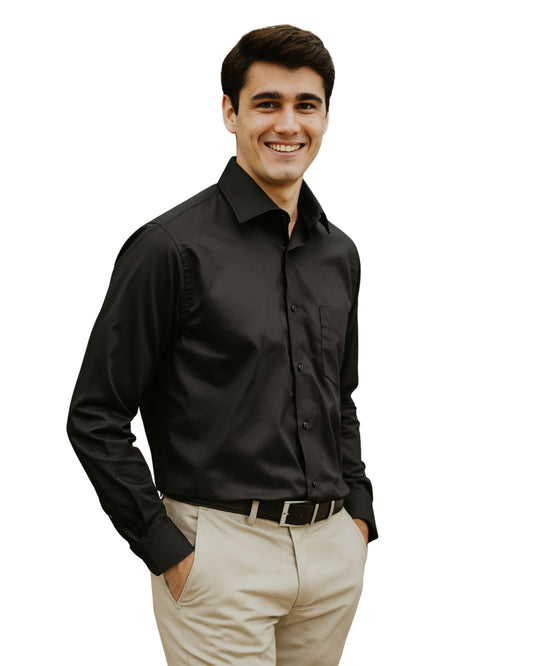 Twill Edge Cotton Shirt
