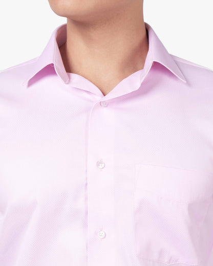 Dobby Cotton Fine Checks Shirt