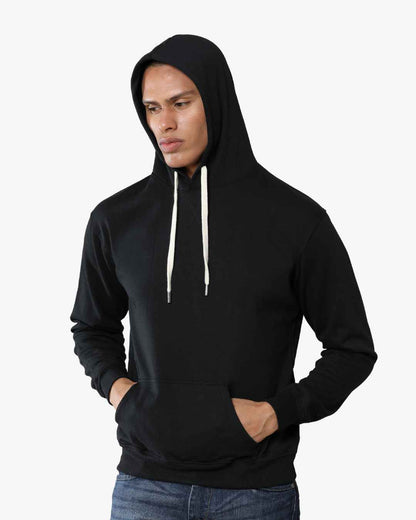 Corcul Men Classic Black Hoodie