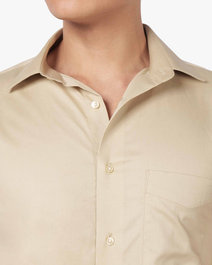 Twill Edge Cotton Shirt