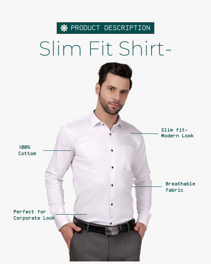 Corcul Slim Fit Shirt for Men