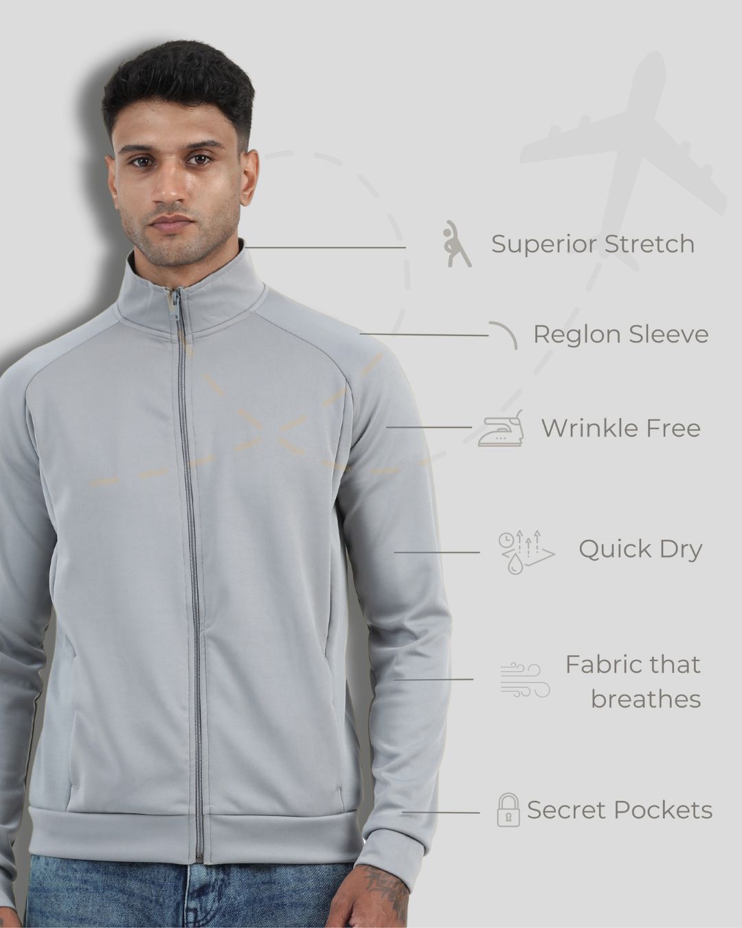Jet Setter Zipper