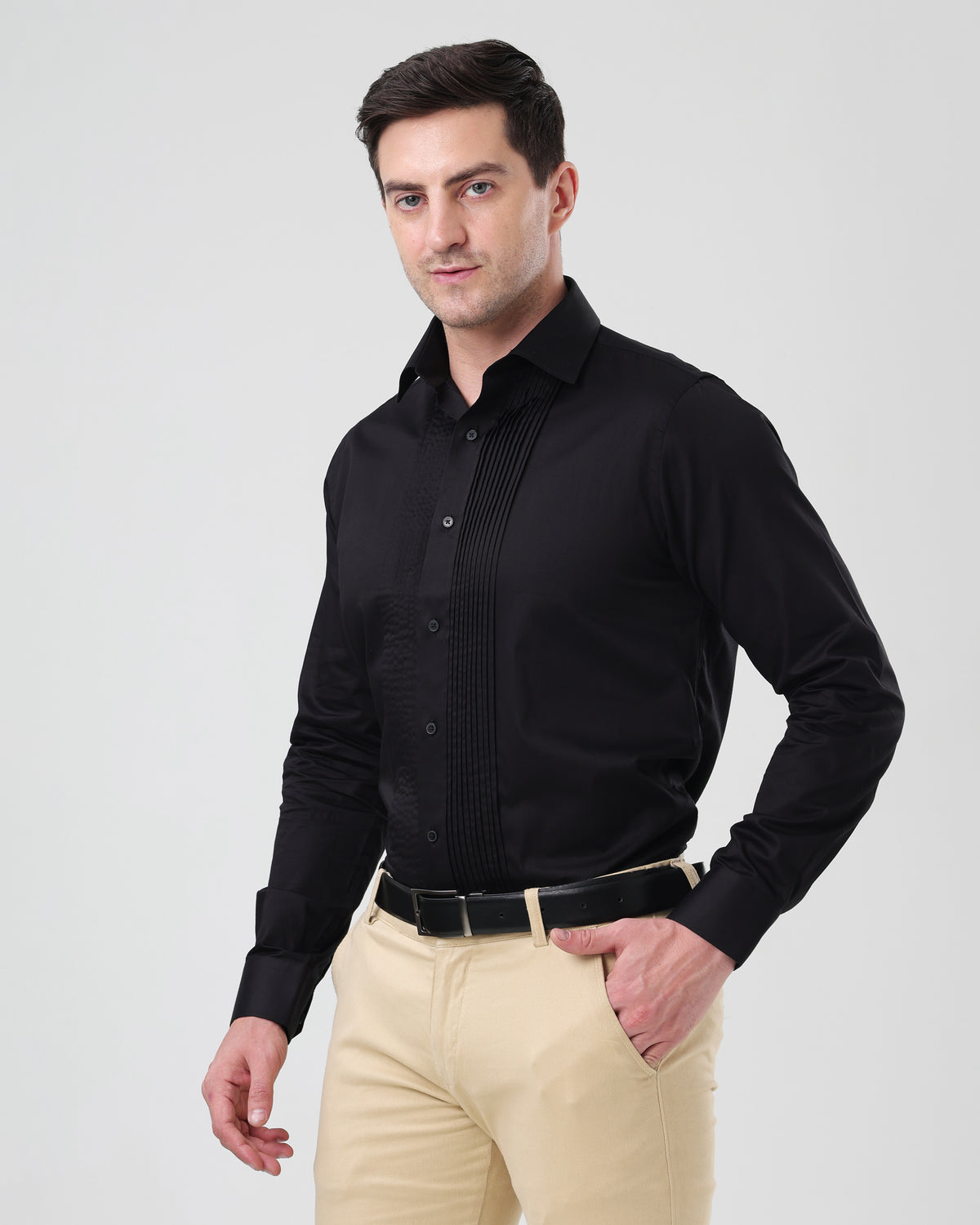 Luxe Tuxedo Shirt