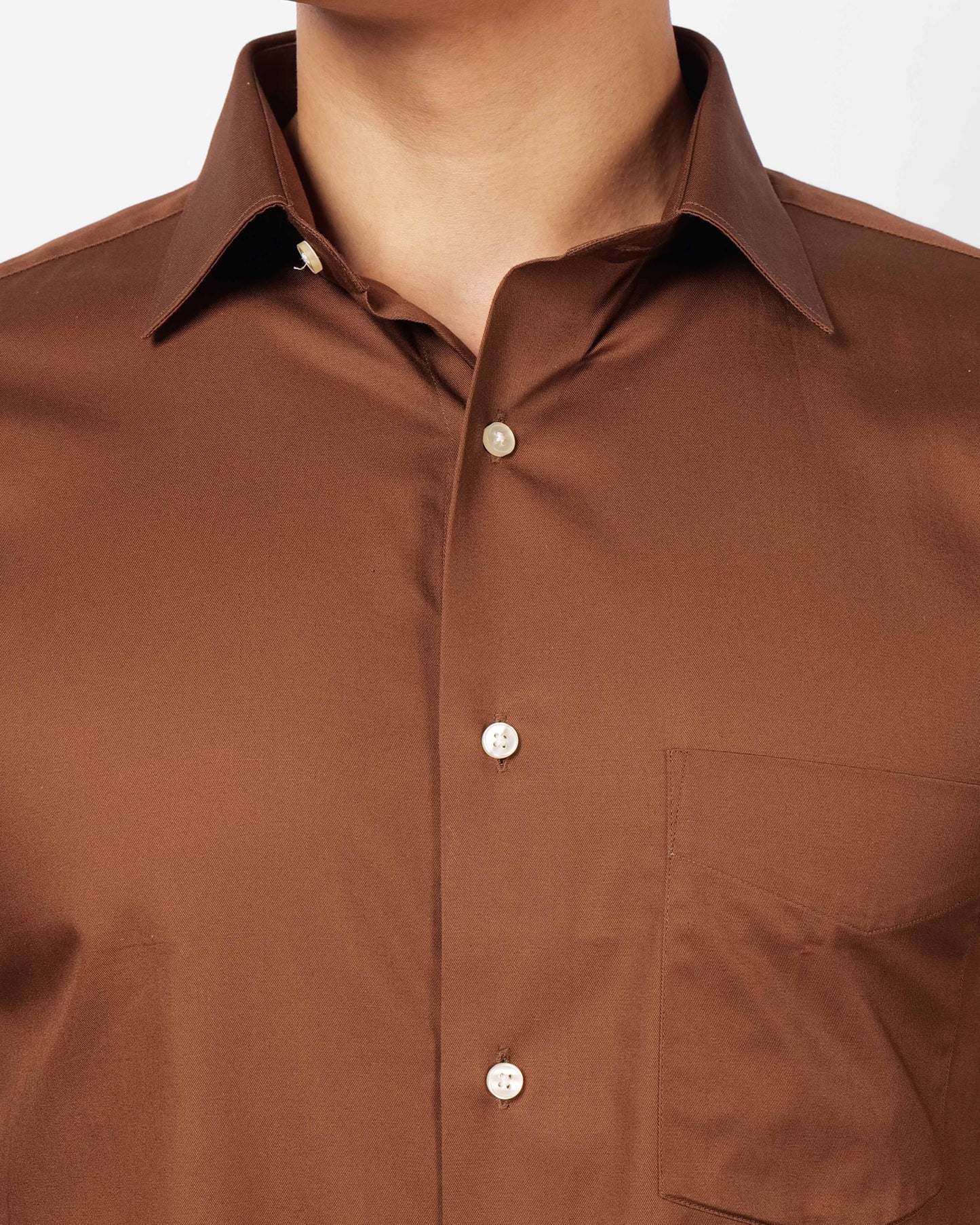 Twill Edge Cotton Shirt