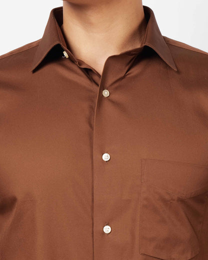 Twill Edge Cotton Shirt