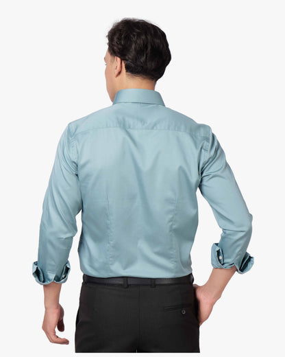 Satin Ease Cotton Shirt