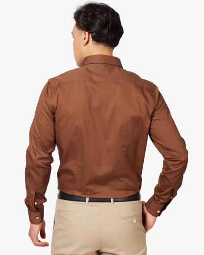 Twill Edge Cotton Shirt