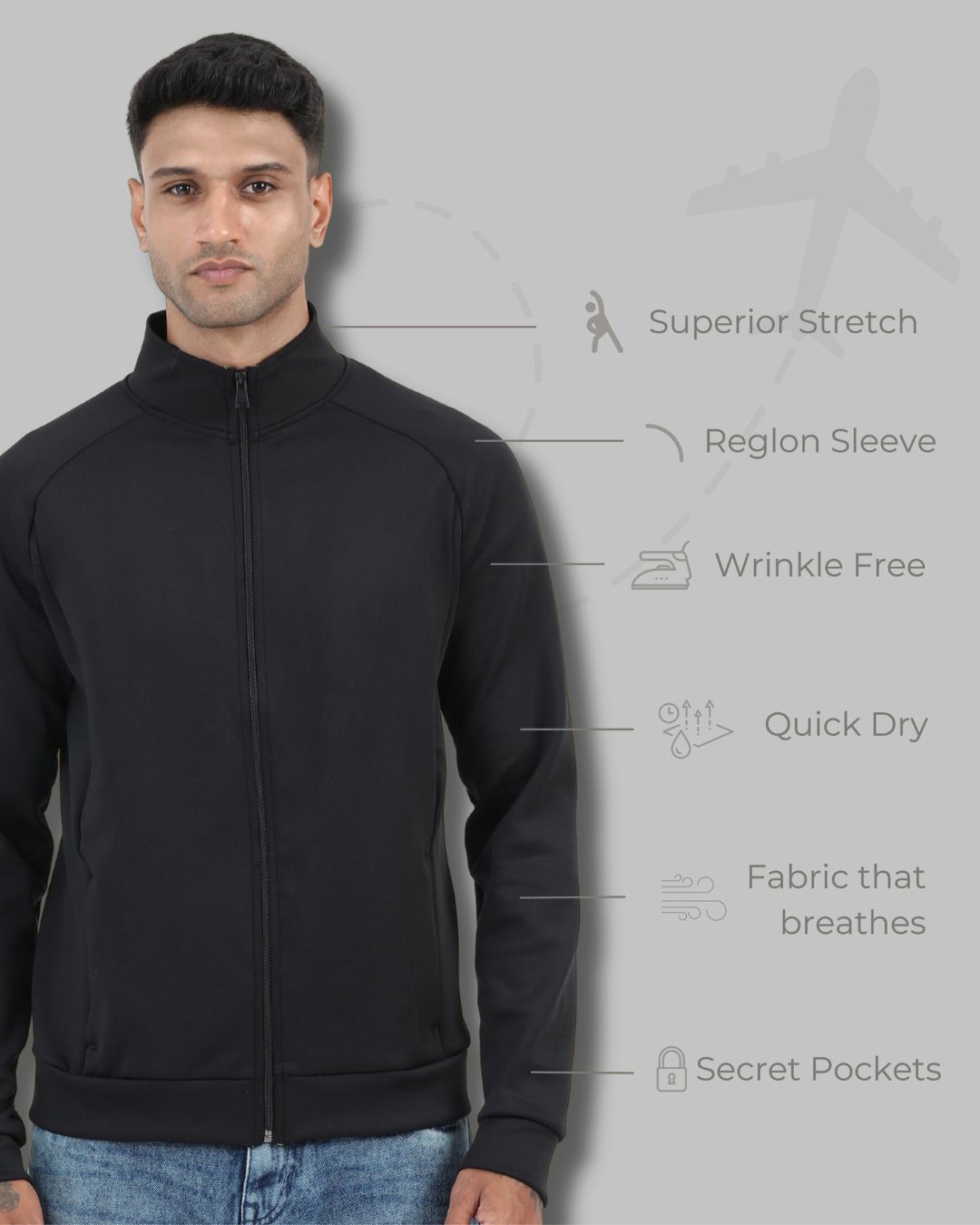 Jet Setter Zipper