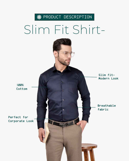 Corcul Slim Fit Shirt for Men