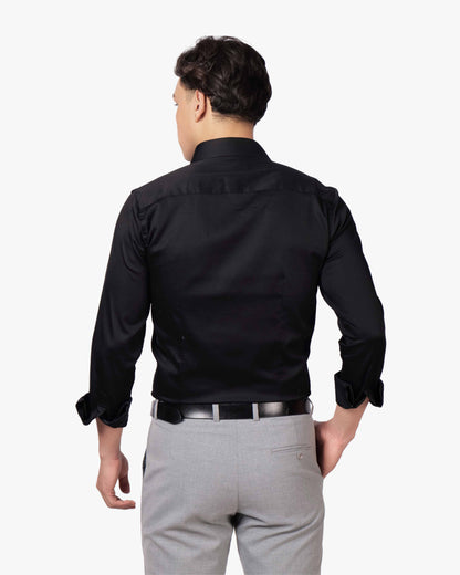 Satin Ease Cotton Shirt