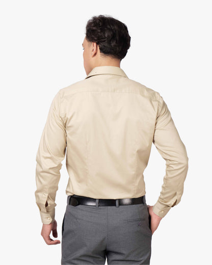 Twill Edge Cotton Shirt