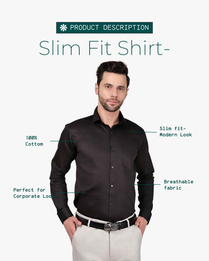 Corcul Slim Fit Shirt for Men