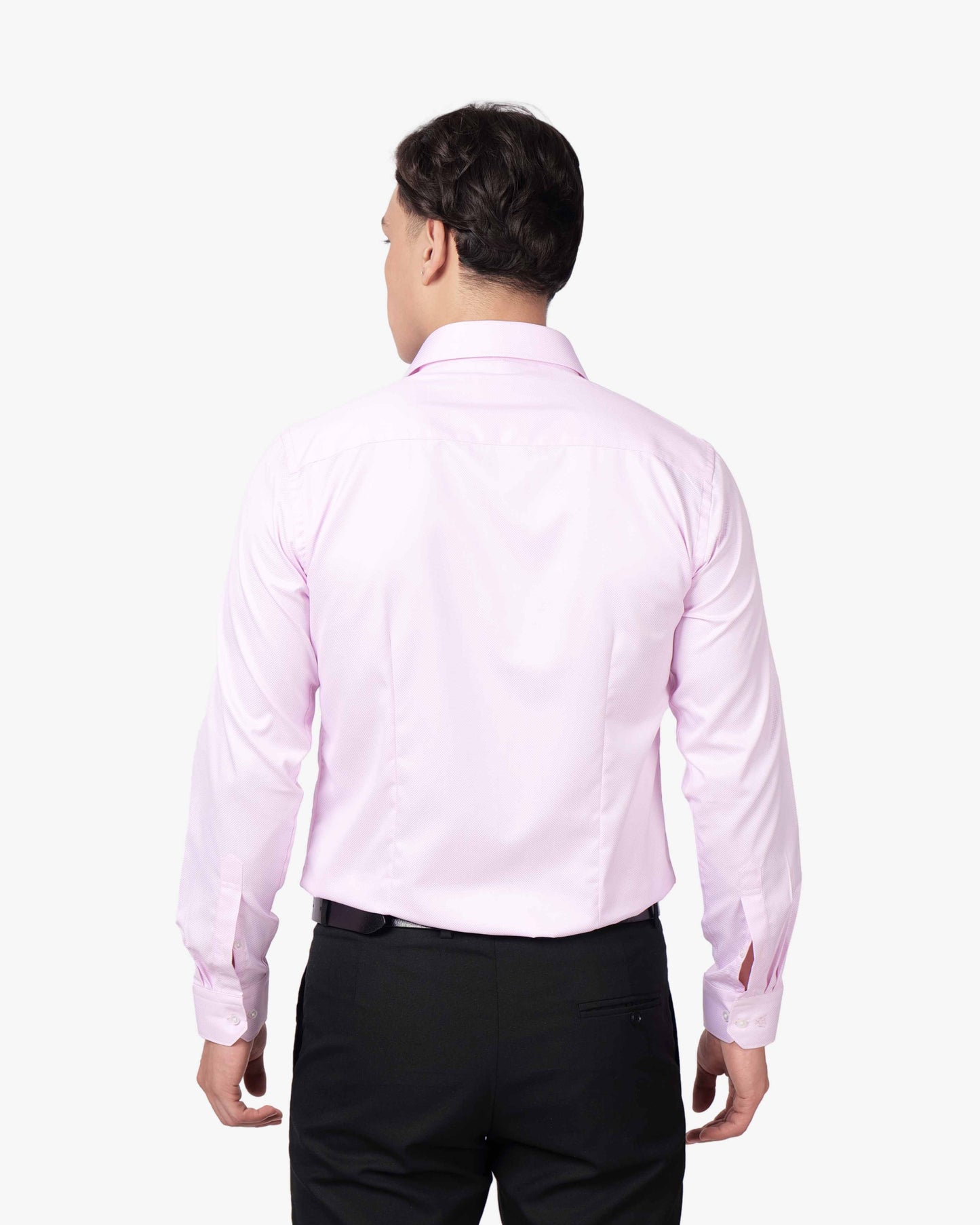 Dobby Cotton Fine Checks Shirt