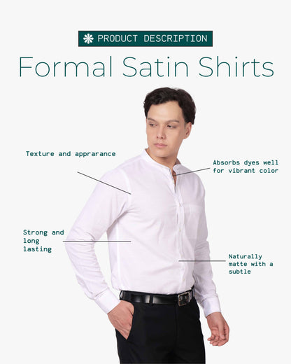 Prince Collar Cotton Shirt