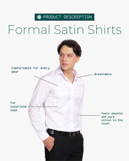 Satin Ease Cotton Shirt